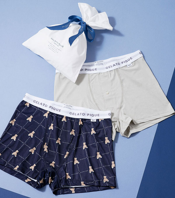 【GELATO PIQUE HOMME】【ONLINE限定】【HOMME】ボクサーパンツ2枚SET