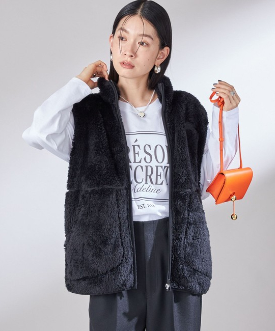 【シップス】《予約》【一部WEB限定 / SHIPS別注】Champion:〈洗濯機可能〉フリース ベスト