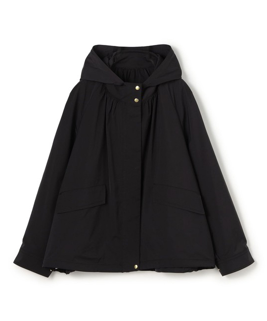 【トゥモローランド】【WEB先行予約】ハイカウントタフタ フーデッドショートコート