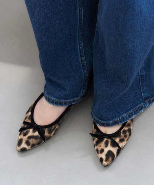 【ル　タロン】《追加予約》ポインテッドレオパードバレエ