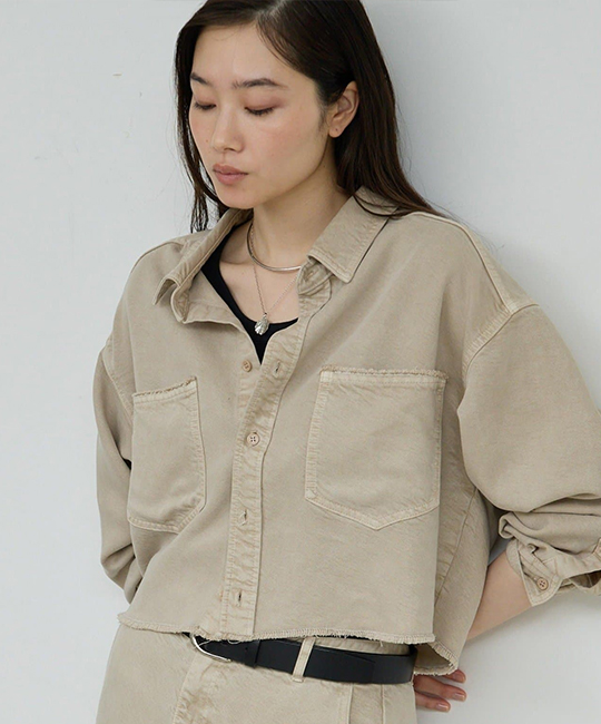 【ガリャルダガランテ】【セットアップ対応】リヨセルショートシャツ