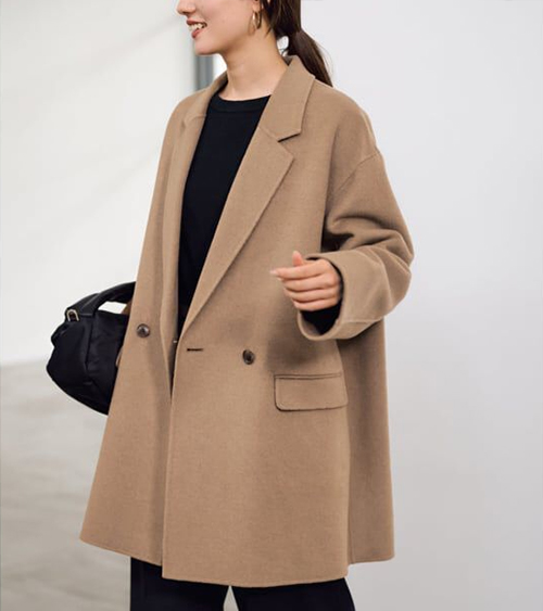 【フレームワーク】ハミルトンリバーテーラードコート 2　ベージュ