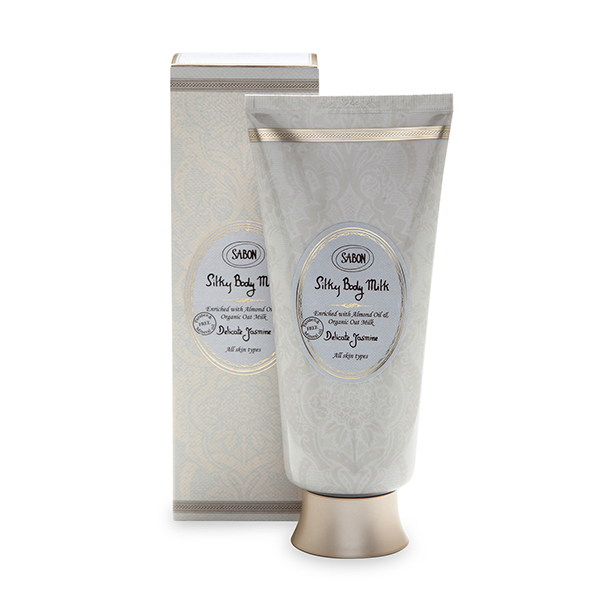 【サボン】シルキーボディミルク　デリケート・ジャスミン