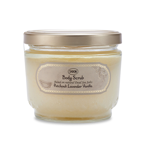 【サボン】ボディスクラブ L　パチュリ・ラベンダー・バニラ