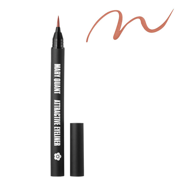 アトラクティブ アイライナー　全3色（うち限定色1色）　L-01 アプリコット ブラウン（数量限定）