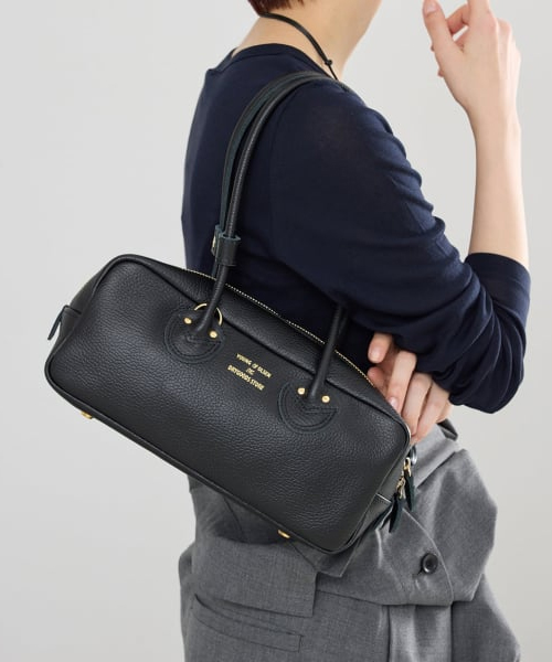 イエナ　《WEB限定/予約》YOUNG&OLSEN EMBOSSED LEATHER STUDENT S バッグ YO2601-GD005