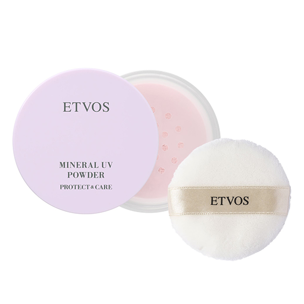 エトヴォス　ミネラルUVパウダーAZ　ペールラベンダー