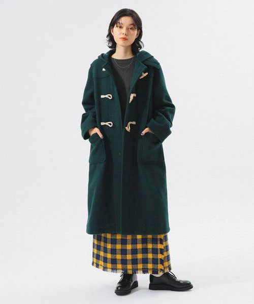 【ビームス　ウィメン】モッサー ロング ダッフルコート 25FW