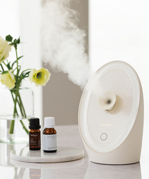 【フェスティノ】フェスティノ フェイシャル アロマ ナノスチーマー　SMHB-043