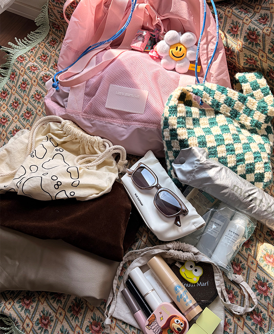 ルミネスタッフのパッキング画像