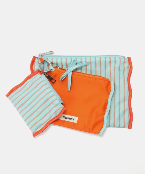 【ジョイントワークス】Casselini/キャセリーニ ストライプポーチセット