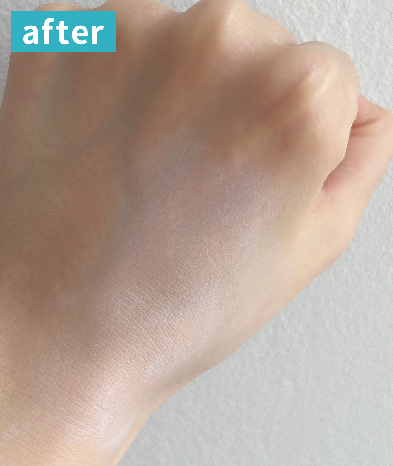 【ニールズヤード レメディーズ】ナチュラル UV プロテクション ミルク（SPF40/PA++++）のスウォッチ