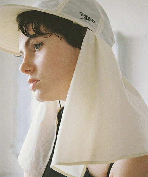 【アダム エ ロペ】【Speedo×ADAM ET ROPE'】SUN CAP