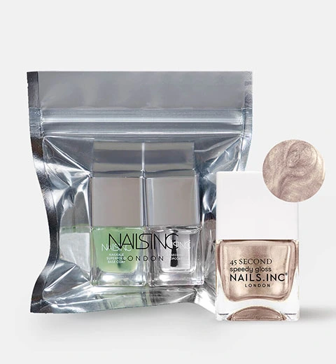 【ネイルズ インク】Mini Base and Top Kit + 45 SECOND SPEEDY コールミーインコベントガーデン