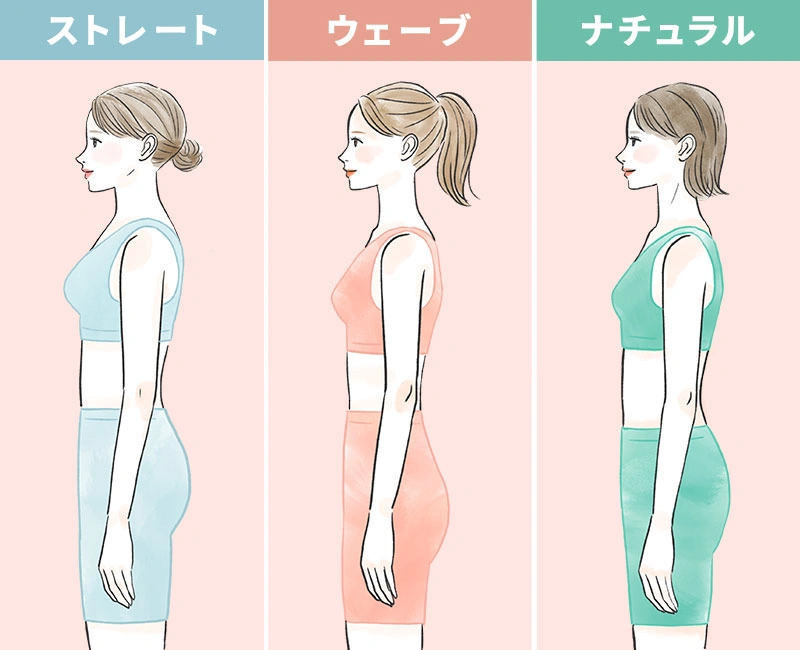 【骨格タイプ】ストレート・ウェーブ・ナチュラル