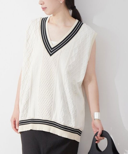 【JOURNAL STANDARD L'ESSAGE】《別注》【CAL O LINE/キャルオーライン】TILDEN VEST：ベスト
