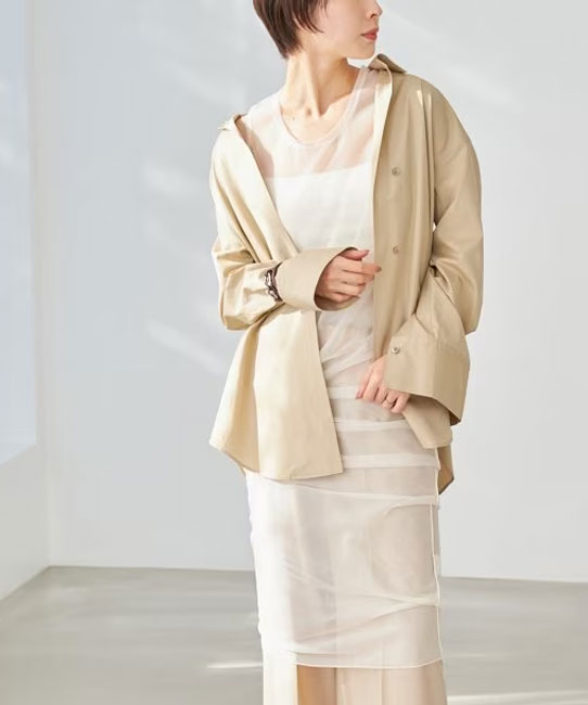 【Plage】【R’IAM】SHEER TANK ワンピース
