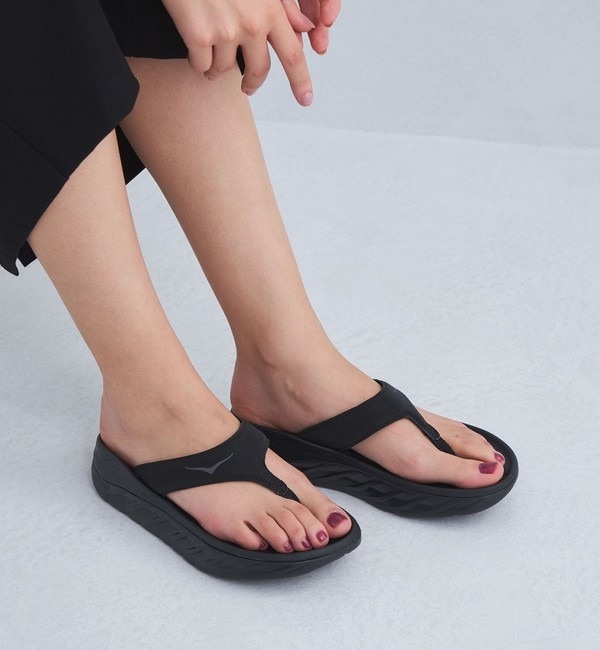 【green label relaxing】＜HOKA ONE ONE＞ORA RECOVERY FLIP / オラ リカバリー フリップ / リカバリーサンダル