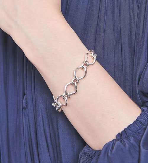 【UNITED ARROWS】【別注】＜PHILIPPE AUDIBERT＞MURIELLE ブレスレット SLV