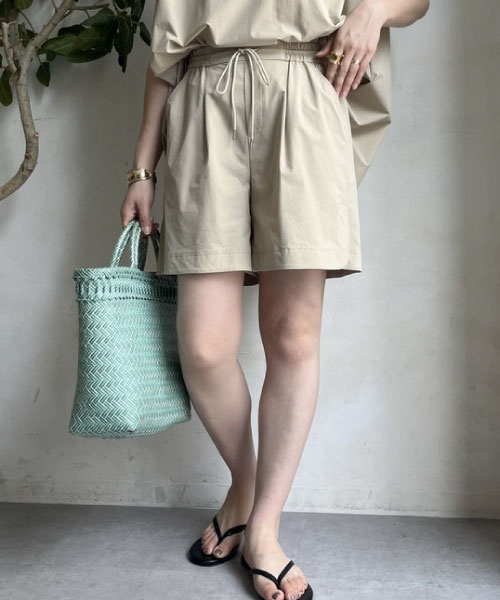 【WEB限定】撥水UVテックサイドスリットショートパンツ
