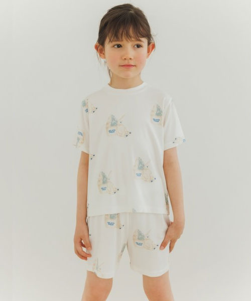 【COOL】【KIDS】しろくま柄Tシャツ