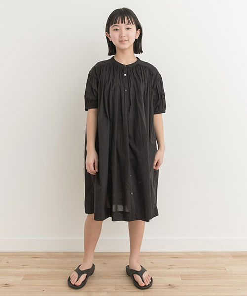 DOORS 『WEB/一部店舗限定』『親子リンク』コットンボイルギャザーワンピース(KIDS)