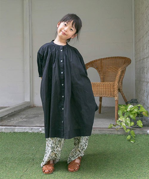 DOORS 『親子リンク』コットンボイルギャザーワンピース(KIDS)