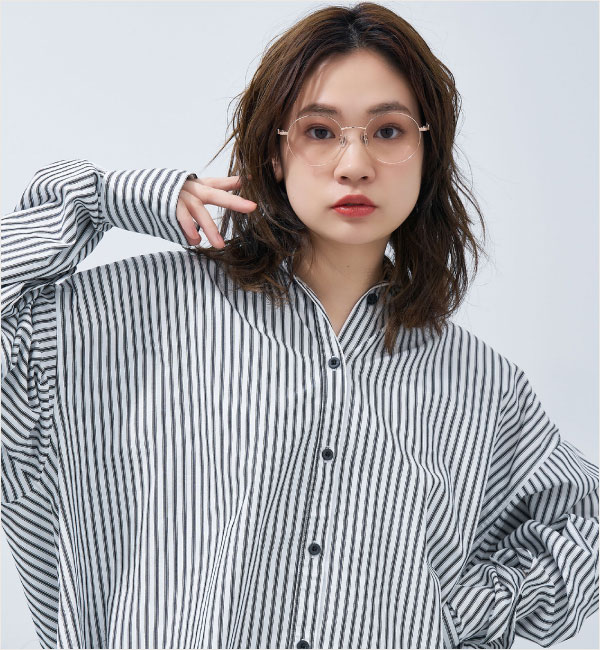 Disney Collection created by Zoff ”PASTEL” ミニーマウス メガネ くすみパステルカラー ﾚﾝｽﾞ交換券付