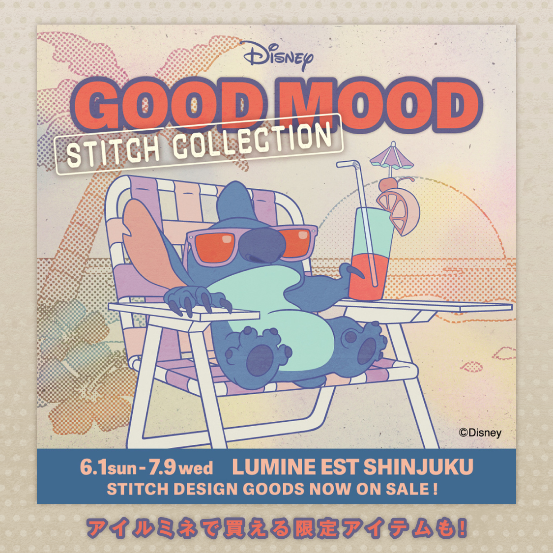 DISNEY GOOD MOOD~STITCH COLLECTION~