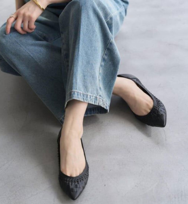 ポインテッドサシメッシュフラット