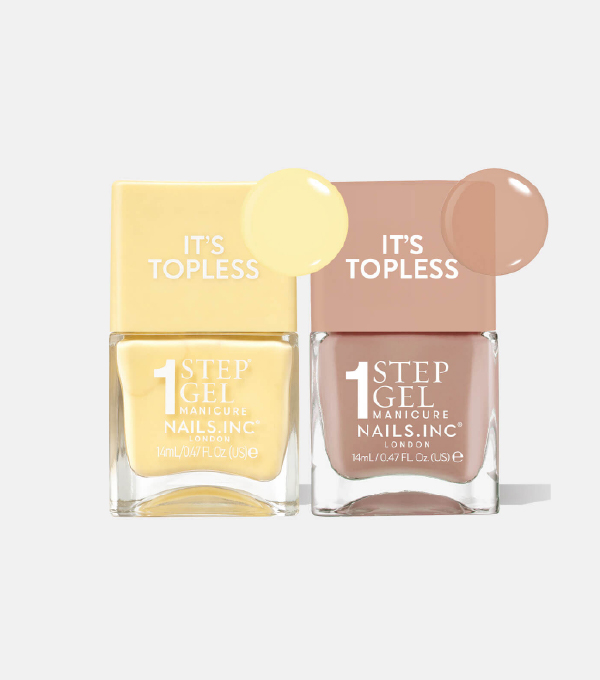 【NAILS INC】1 STEP MANICURE Butter Creme Duo