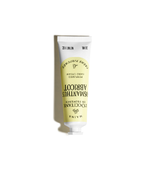 【L’OCCITANE】オスマンサスアブリコ　パフュームド　ハンドクリーム　３０ＭＬ