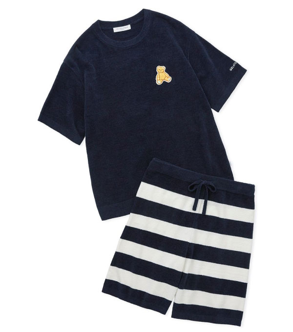 【GELATO PIQUE HOMME】【ONLINE限定】【HOMME】エアモコベアワンポイントセットアップ