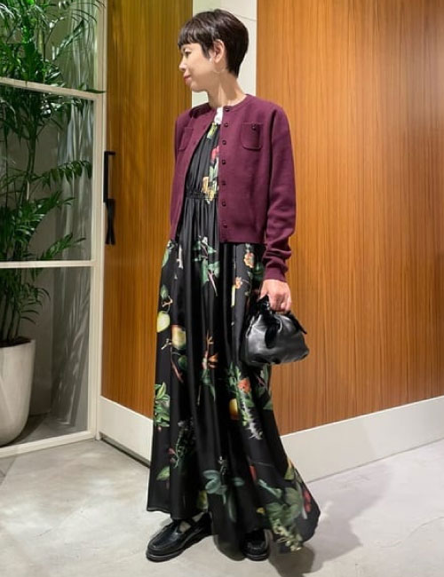 VIS/シアーストライプオーバーサイズシャツ