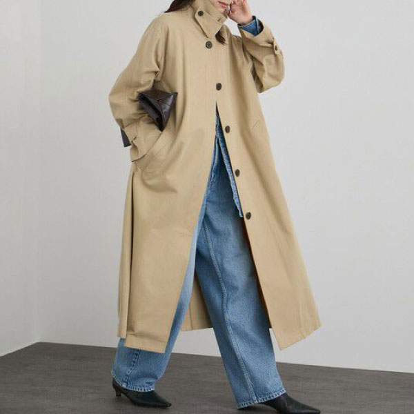 【WEB限定】エフォートレスステンカラーコート