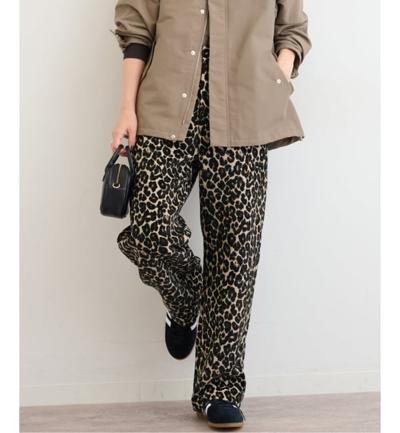 《WEB限定追加予約》レオパードジャガードパンツ